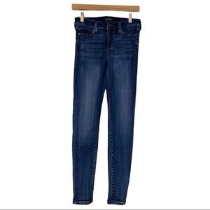 Liverpool Jeans Women's Dark Wash The Skinny Ankle Jeans 8" Mid Rise 4/27